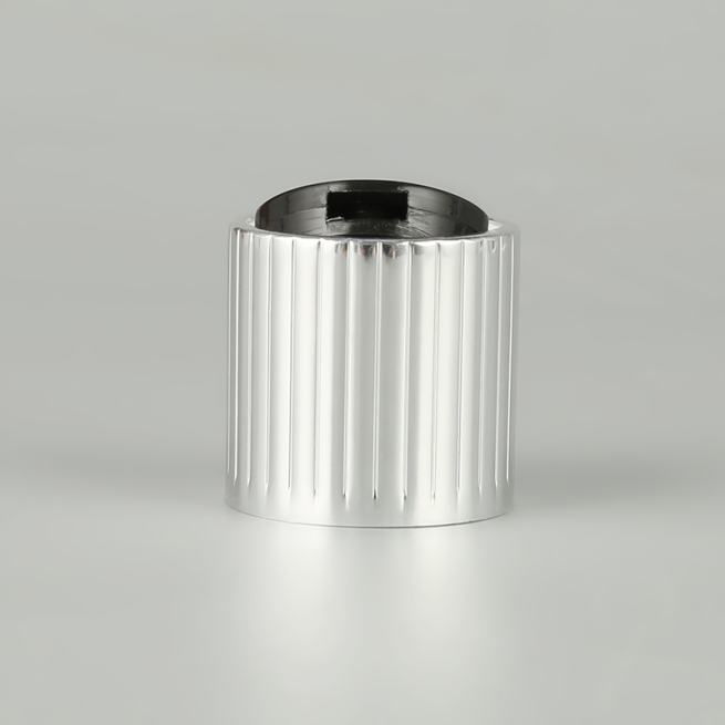 Wholesale Flip Top Cap Ribbed Alu. Disc-Top 24/410