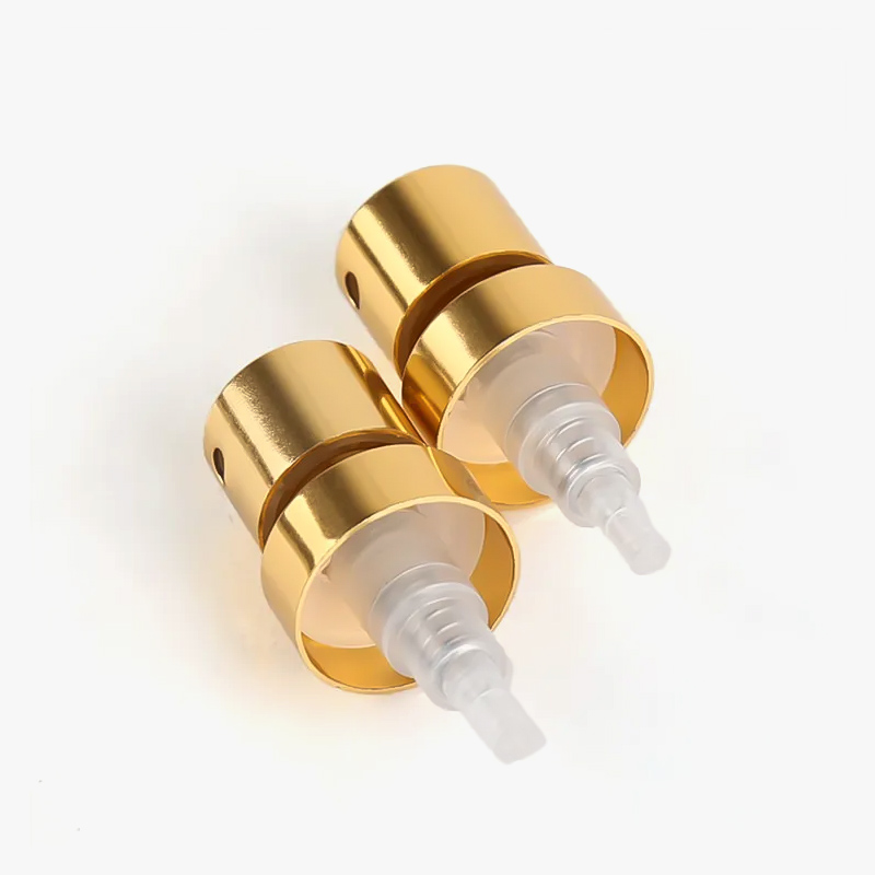 Silver Aluminum Crimp Sprayer – Fine Mist Perfume Pump (15/18/20mm)